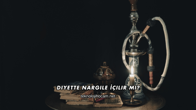 Diyette Nargile İçilir mi?