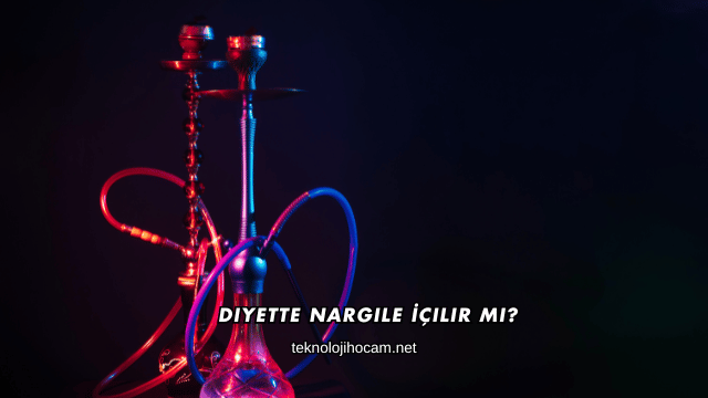Diyette Nargile İçilir mi?