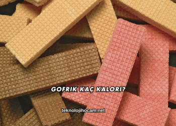 Gofrik Kaç Kalori?